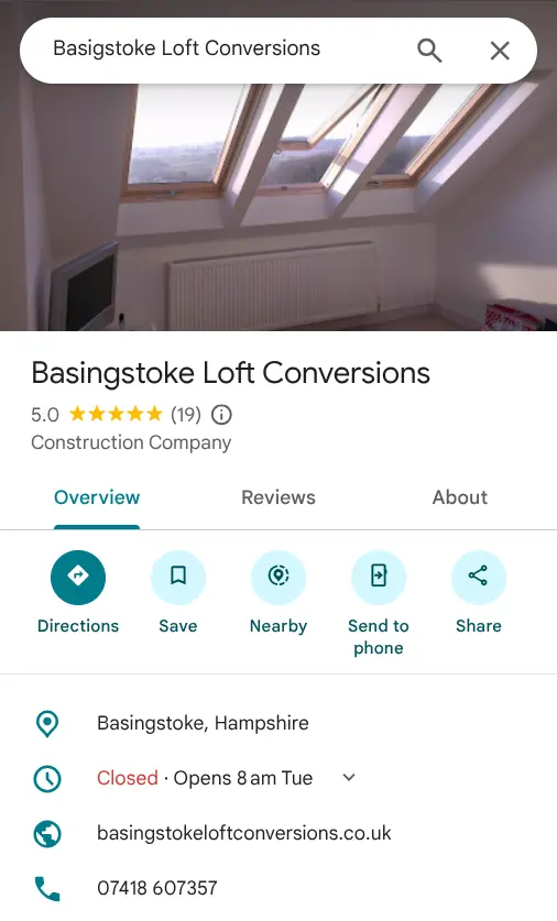 loft conversions basingstoke reviews